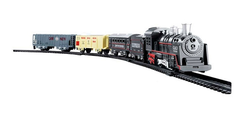 Ferrorama Trem De Brinquedo Com Locomotiva Luz E Som 103,5 C